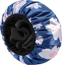 Shower cap terry lined