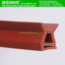 Silicone door seal