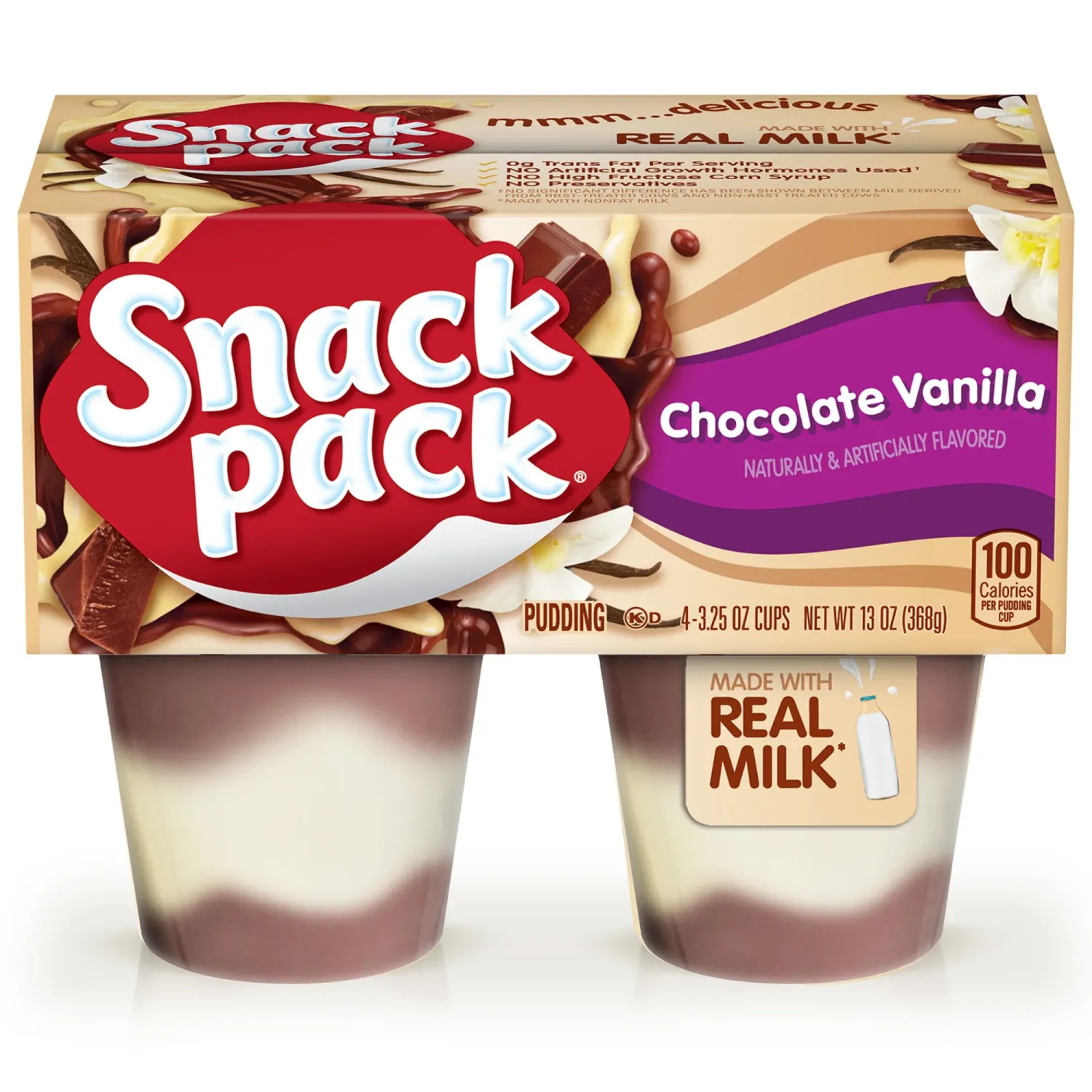 Snack pack - 4 cups