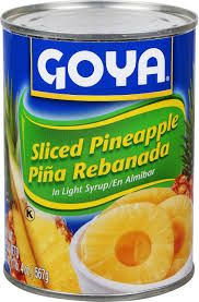Sliced pineapple - 20 fl oz