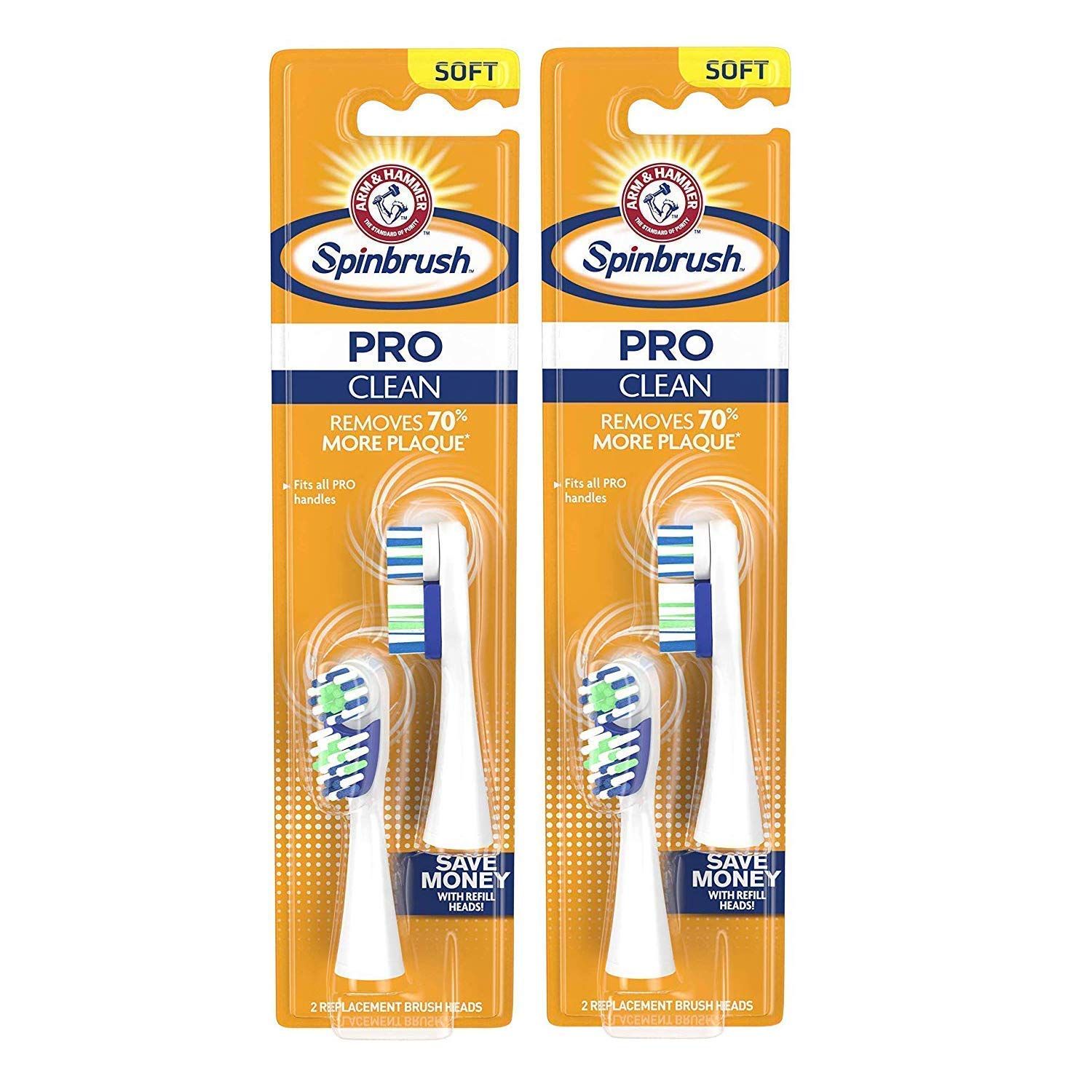 Spin brush - 4 count