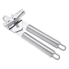 Stainless steel can opener
