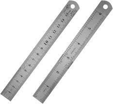 Stainless steel ruler