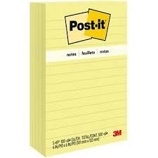 Sticky notes - 4 pads