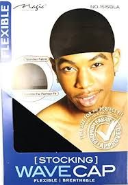 Stocking wave cap
