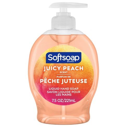 Softsoap peach - 7.5 oz