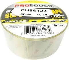 Super clear tape - 2”x100yd