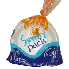 Sunny pack plates - 25ct - 10.25 inch