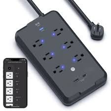 Surge protector power strip 6 outlet 6ft