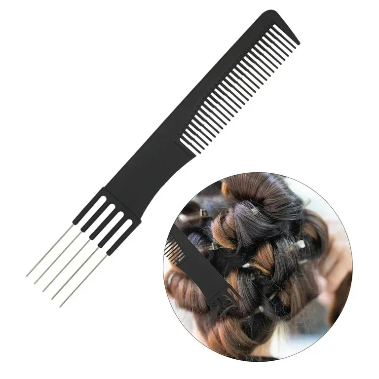 Teasing comb with steel lift