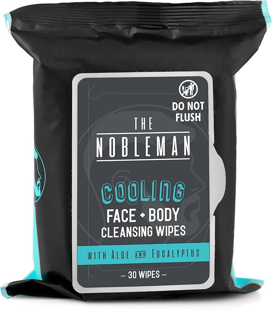 The nobleman cleansing wipes - 30 wipes