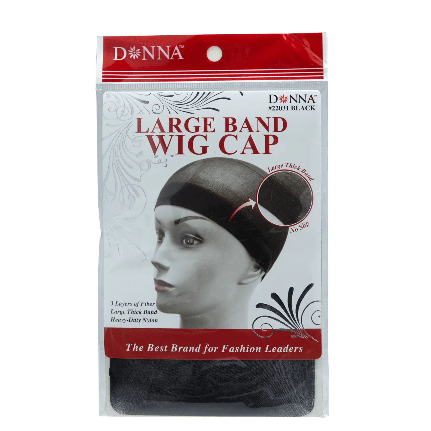 Thick band large wig cap