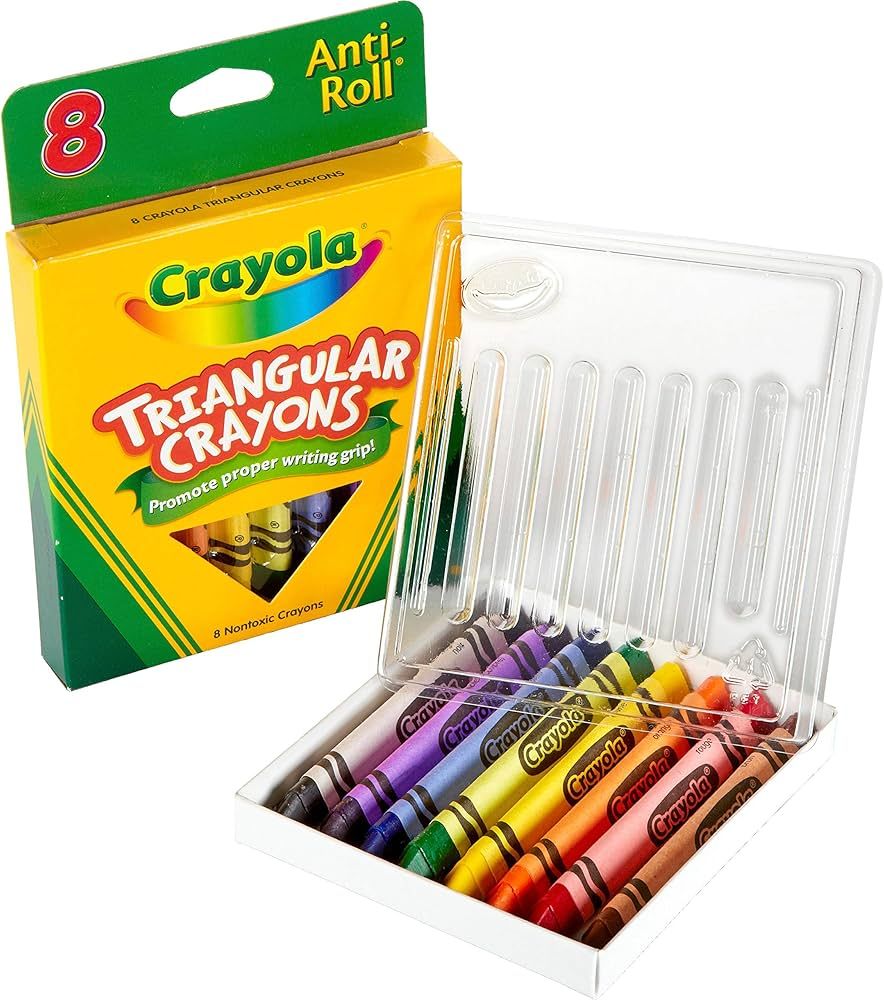 Triangle crayons - 8