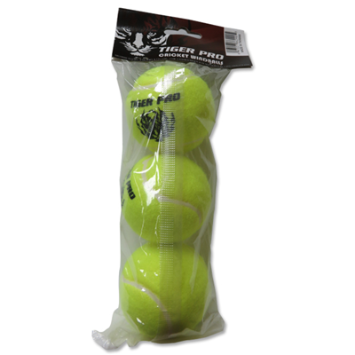 Tiger tennis ball - 3 count
