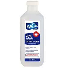 Universal rubbing alcohol - 70% 12fl oz