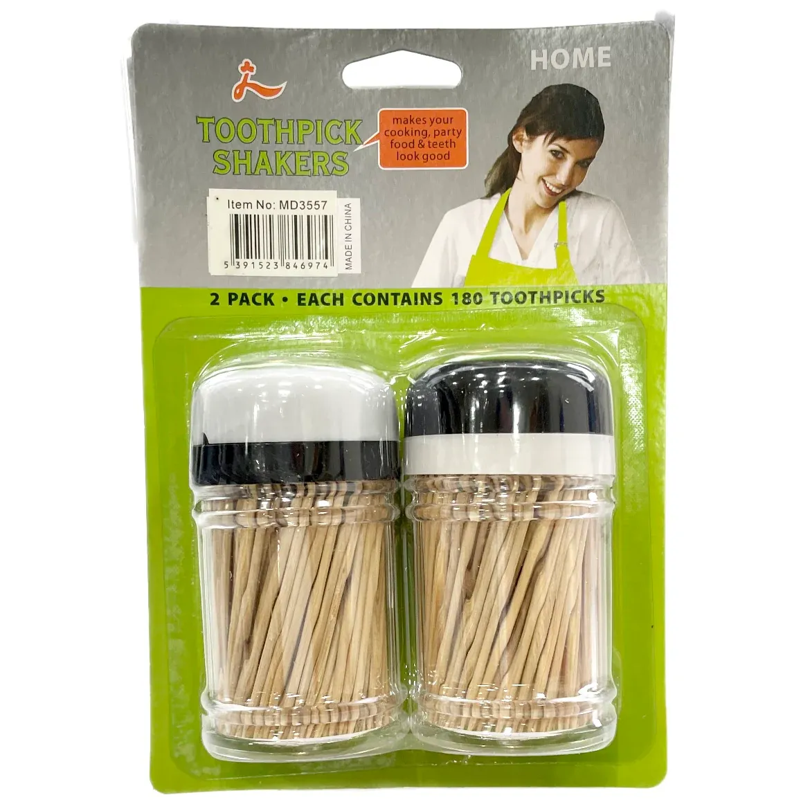Toothpick shakers - 2pack 200each