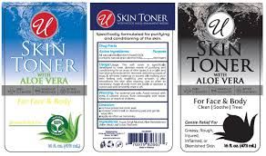 Universal skin toner 16 oz