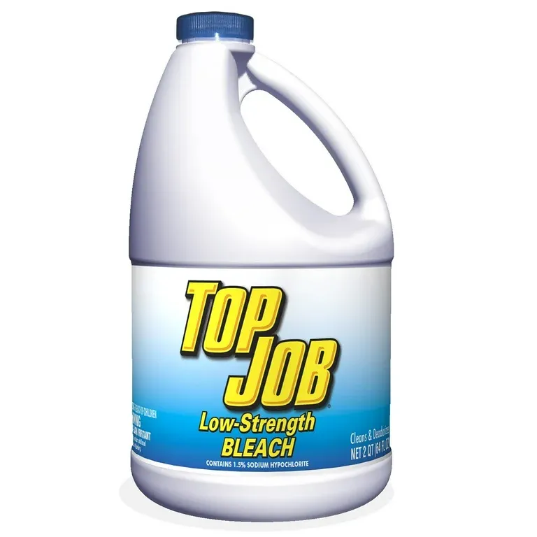 Top job low strength bleach- 64 oz