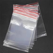 Zip lock poly bags