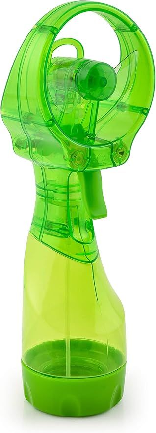 Water spray fan