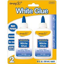 White glue - 2pc