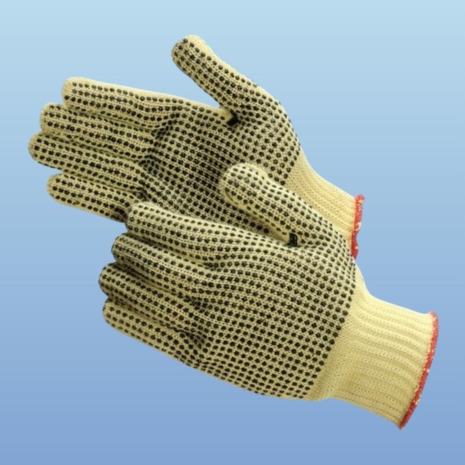 Working gloves with pvc dot - 2 pair