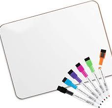 Whiteboard and marker