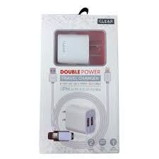 Double power travel charger