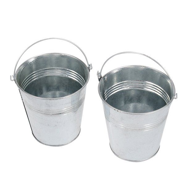 Tin plate bucket