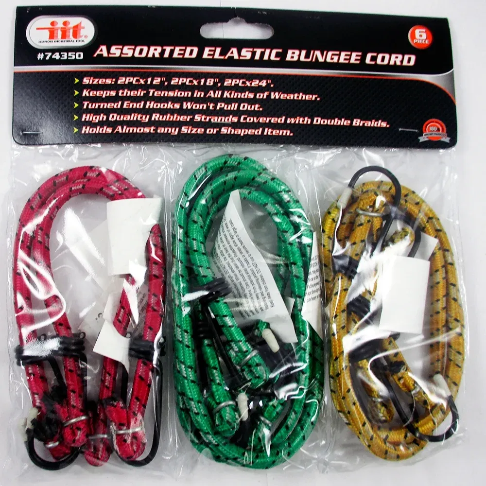 Bungee cords 6pk