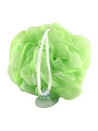 2 tone bath sponge with suction cup