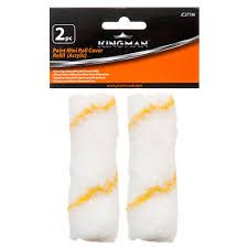 4” acrylic roller refill- 2pc