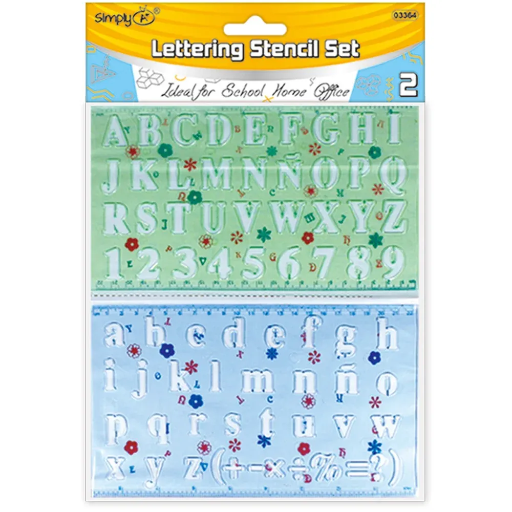 Stencil set - 2pc