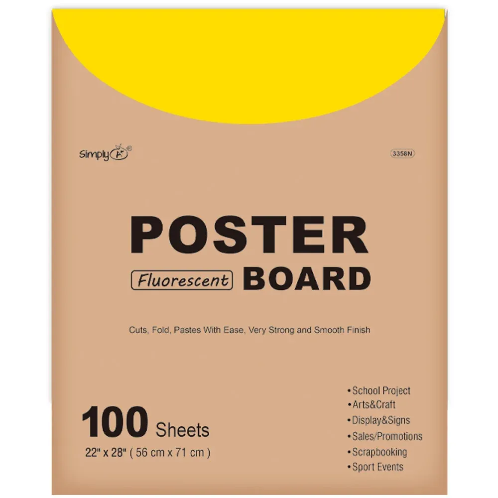 Poster board 22x28”