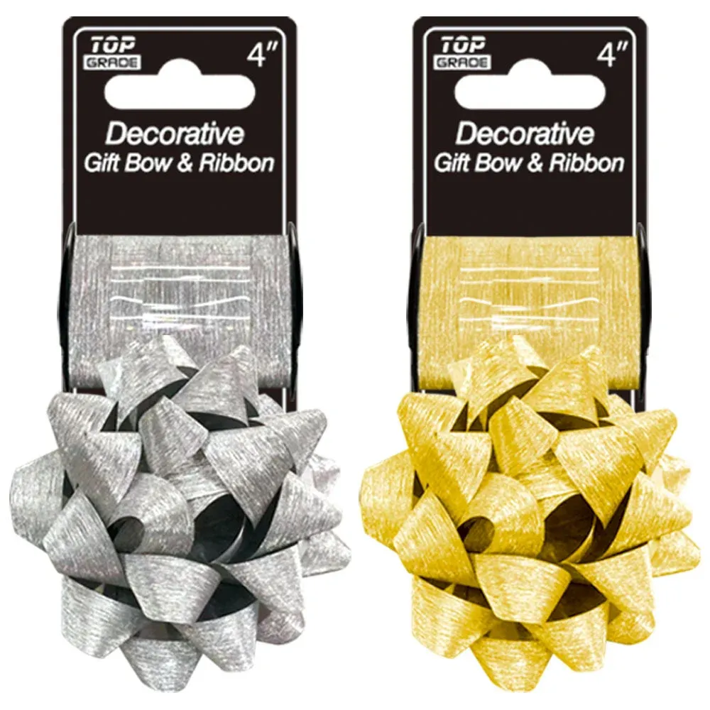 Gift bow and ribbon 4&quot;