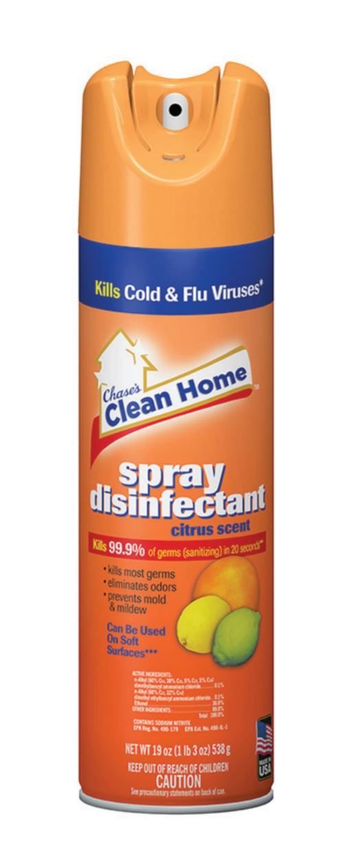 Spray disinfectant- 19 oz
