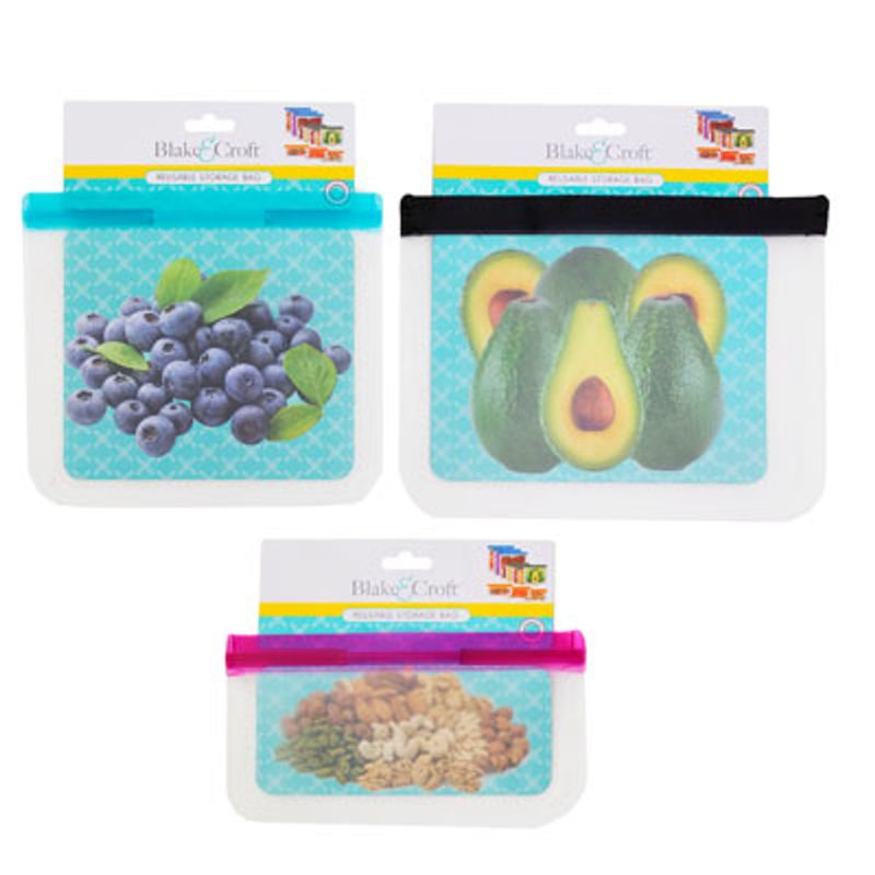 Reusable storage bag