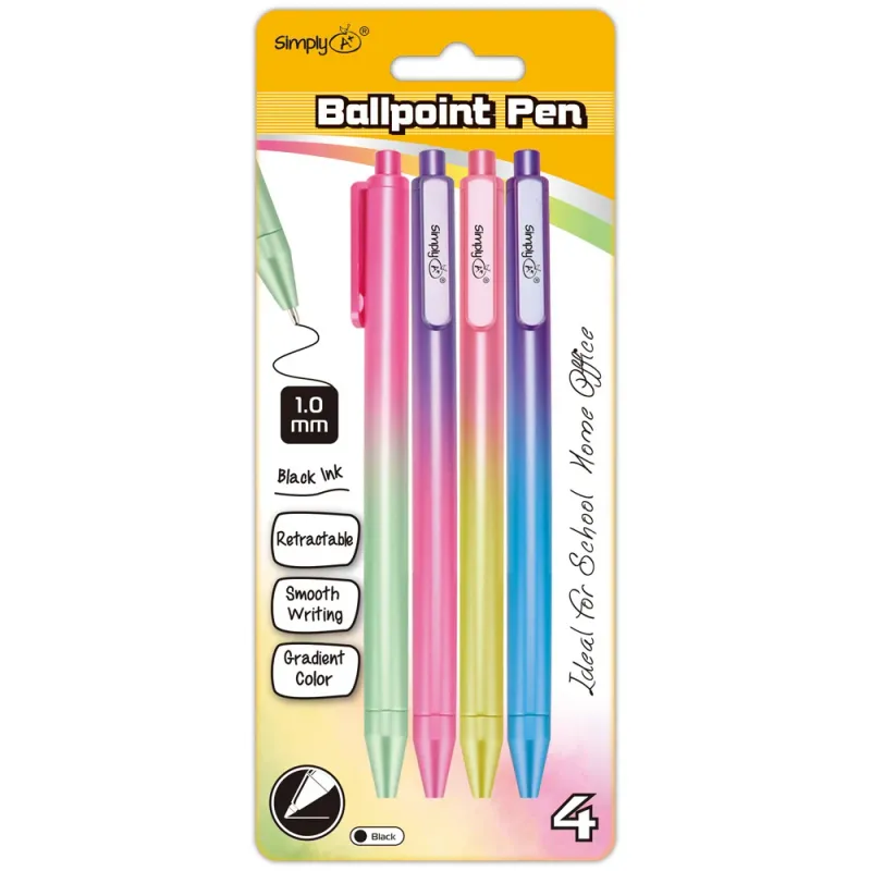 Ballpoint pen - 4ct