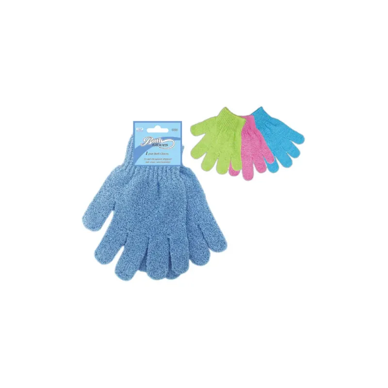 Bath gloves - 1 pair