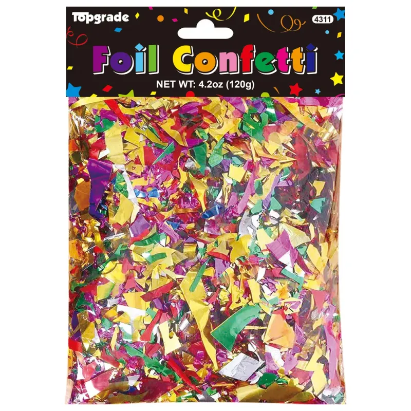 Foil confetti - 4.2 oz