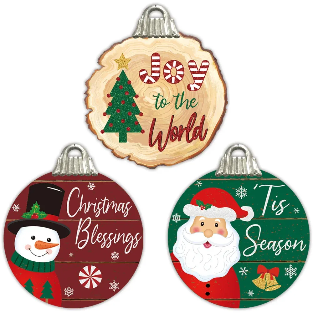 Christmas wooden plaque
