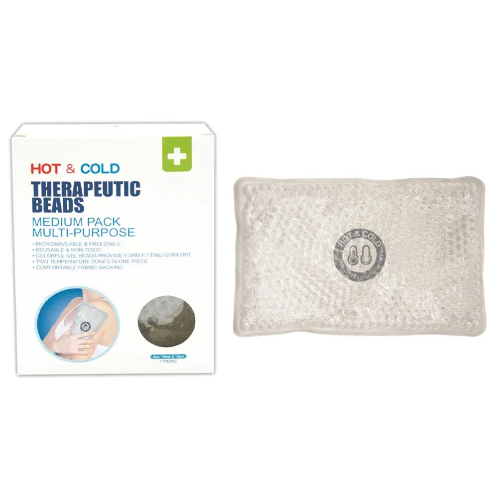 Therapeutic beads hot and cold
