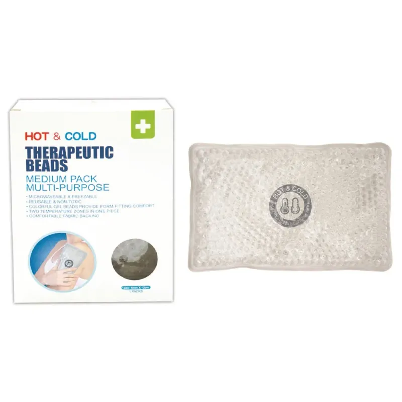 Therapeutic beads hot and cold