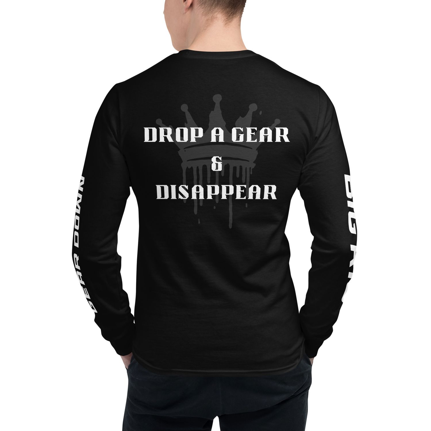  Drop a Gear & Disappear | Long Sleeve Shirt | Champion