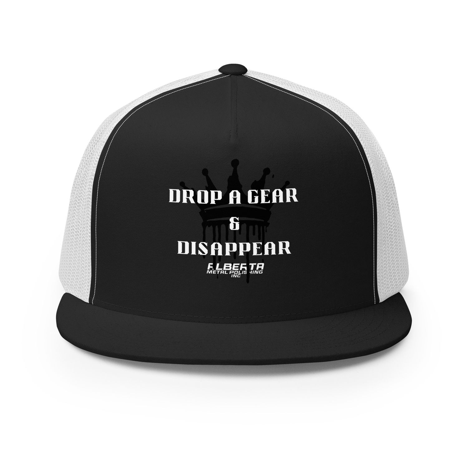 Trucker Cap | Drop a Gear & Disappear | Snapback | Heat Press