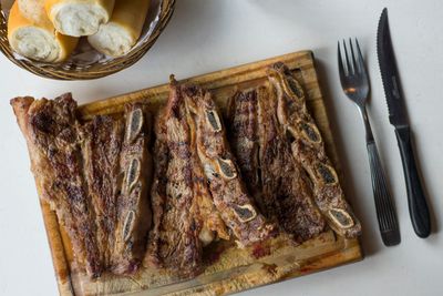 Asado de lujo para Papá