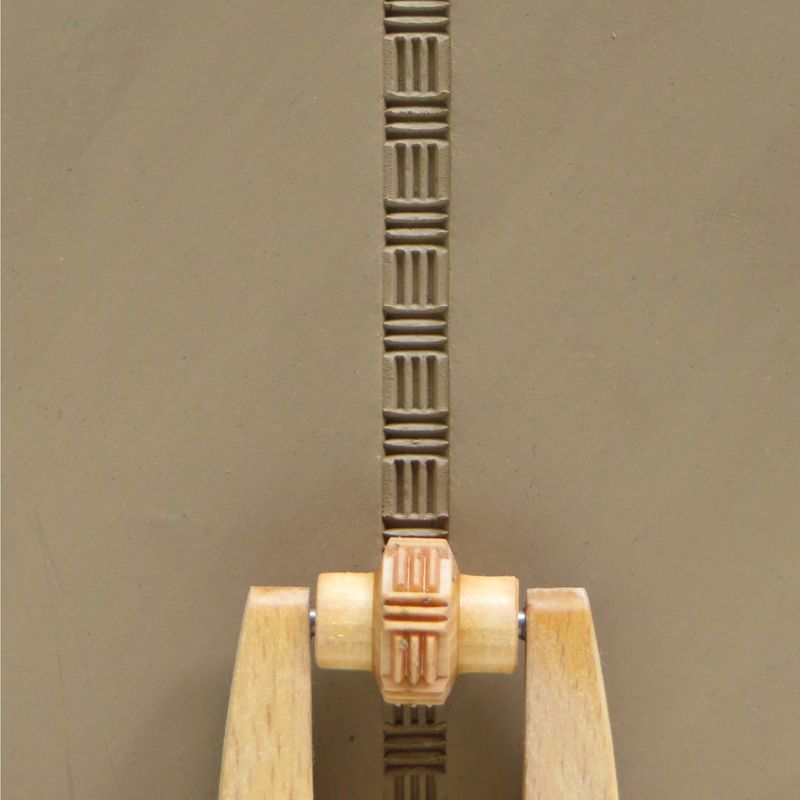 MINI ROLLER 5 MM - BASKET WEAVE 2