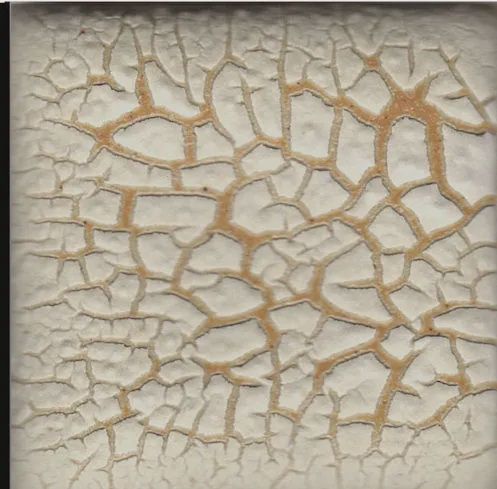 WHITE CRAWL C-6 GLAZE
