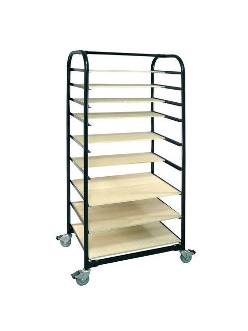 Ware Cart With Shelves