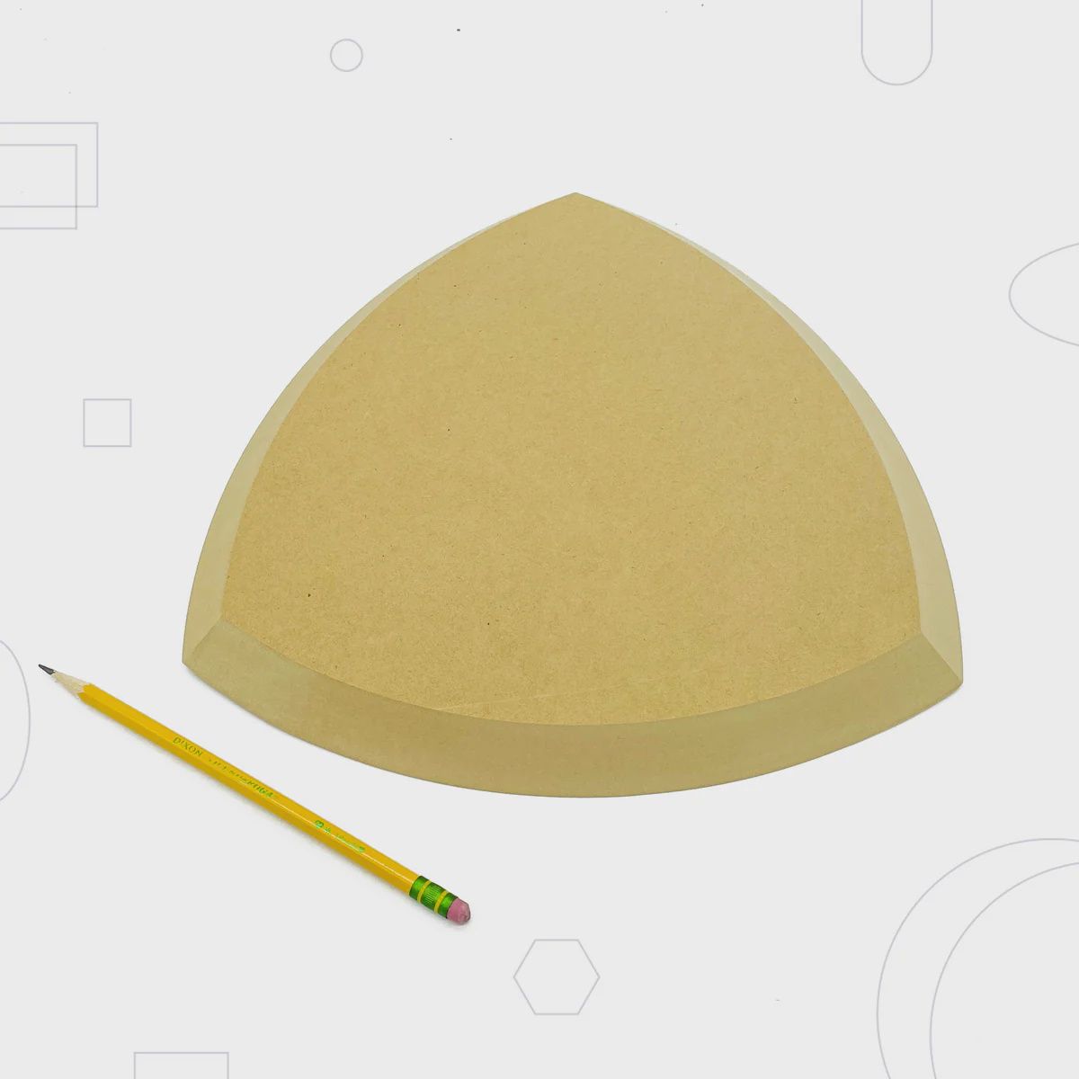 11&quot; SPHERICAL TRIANGLE HUMP MD